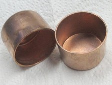 2 Stück Kupfer Lötfitting Stopfen Muffe 42 mm       Art. 40