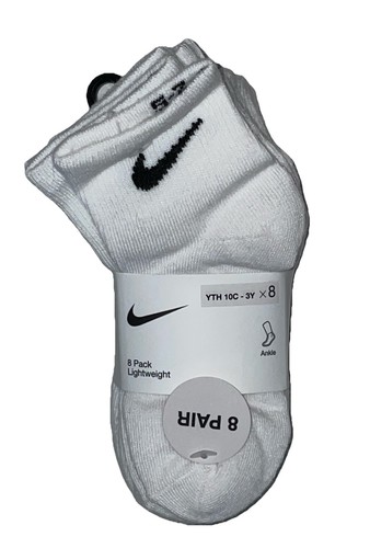 NIKE Cushioned or Lightweight Socks; No-Show, Ankle, Crew; Toddler & Youth sizes - Picture 23 of 66