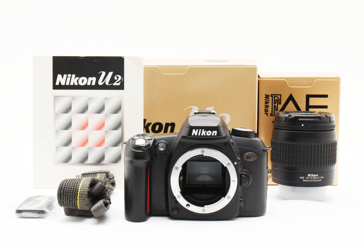 4FM74 ニコン フィルム カメラ u2 28-80mm 1:3.3-5.6 Nikon U2 35mm Film Camera AF Zoom 28-80mm f/3.3-5.6G Lens