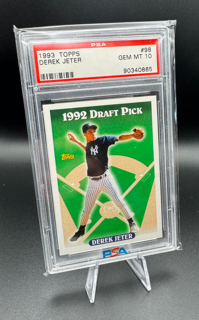 1993 Topps Derek Jeter 98 Yankees PSA 10 Rookie