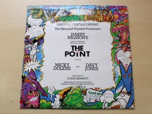 The Point/1977 MCA Records Original Cast LP/Mickey Dolenz/Davy Jones/Monkees/EX