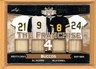 2021 Leaf Lumber Clemente/Bonds/Mazeroski/Stargell QUAD RELIC FRANCHISE 4 #1/20