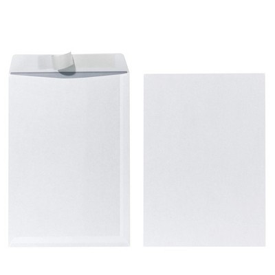 herlitz Versandtasche DIN C5 ohne Fenster haftklebend weiß 25 Versandtaschen