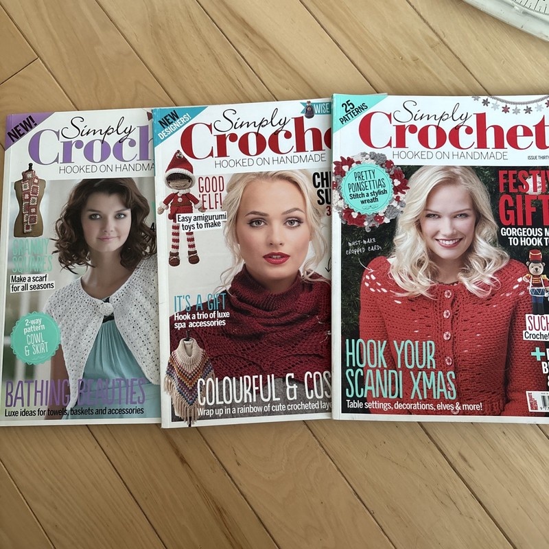 SIMPLY CROCHET UK MAGAZINE lot 3