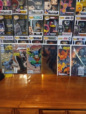 Lot Of 6 Batman Comics One Bad Day, Robin Knight Fall And A Foil Virgin Ivan Tao