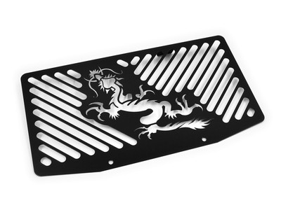 Zieger Radiator Cover for Kawasaki Versys 650 Yr 2010-14 Grille Dragon Sch