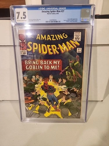 Amazing Spider-Man #27 1965 CGC 7.5 OW/W