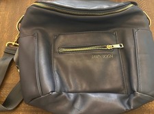 Fawn Design Backpack Diaper Bag . Pockets Adjustable Straps Navy Blue