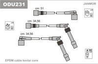ZüNdleitungssatz Janmor ODU231 FüR Opel Vectra J89 J96 CC C89 Calibra T92 Astra