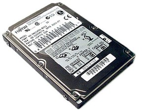 120 GB SATA Fujitsu MHW2120BJ 7200 RPM 8MB 2,5" interne Festplatte