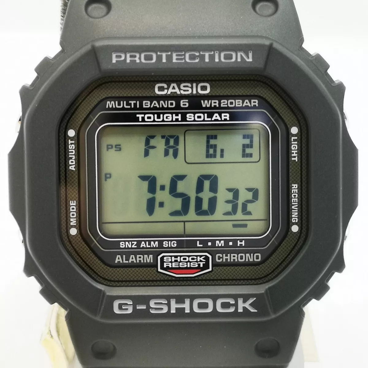 GW5000U-1 | G-SHOCK DIGITAL Black | CASIO