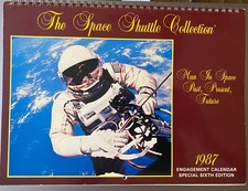 NASA - The Space Shuttle Collection 1987 Calendar Very Collectible RARE - LOOK