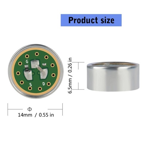 Noise Reducing Unidirectional Electret Condenser Mic Cores for Sound Capturing - Zdjęcie 8 z 8