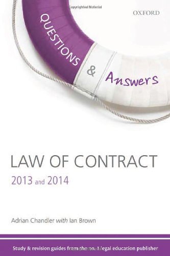 Q & A Revision Guide Law of Contract 2013 and 2014 (Law Question - 第 1/1 張圖片