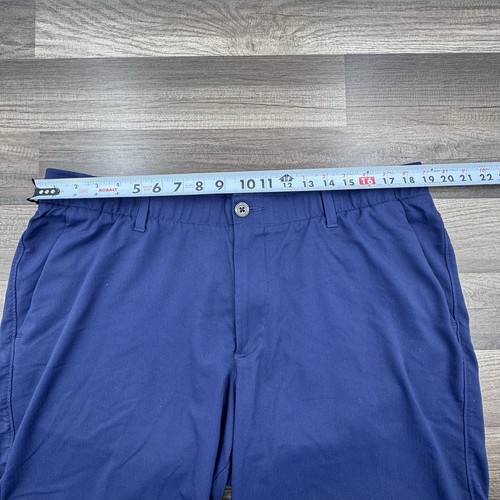 Under Armour Mens Golf Shorts 40 x 9.5 Navy Blue Stretch Performance Active - Picture 6 of 7