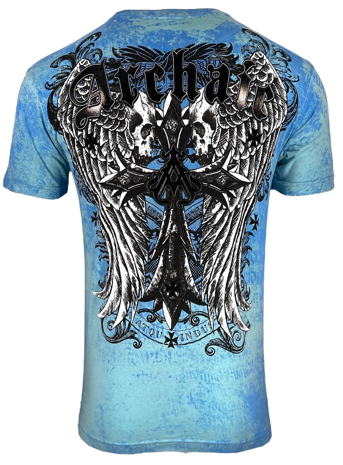 Archaic by Affliction Men's T-Shirt Lustrous Skull Wings Biker S-4XL
Opens in a new window or tab