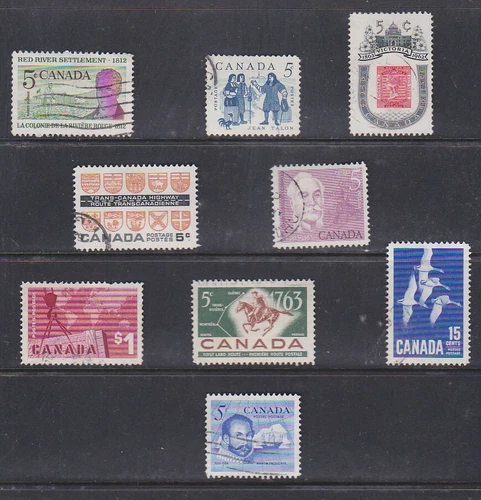 Handstamped Postage North American Stamps