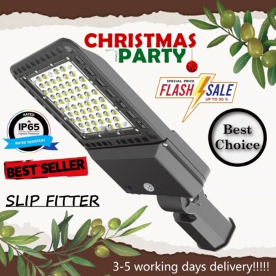 LED Street Area Light 200W Shoebox Outdoor Parking Lot Pole Light with Photocell