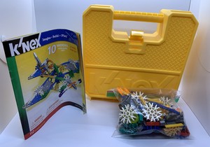K Nex Flying Fun Set 10 Model Building Set 112 Pcs W Hard Case Manual Ebay