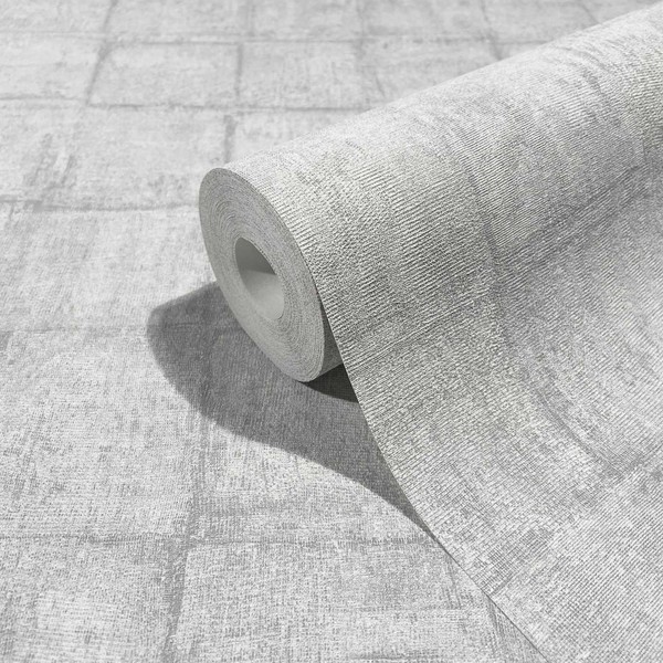 Marburg Vliestapete Botanica 33971 Grau Grafisch Beton Optik (4,87€/1Qm)-image