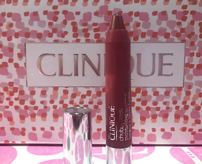 Clinique Chubby Stick Moisturizing Lip Balm Full Size .10oz #07 SUPER STRAWBERRY