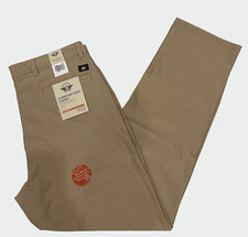 Dockers Mens Comfort Knit Chino Straight Pants Beige Sizes 33, 34, 36, 38
