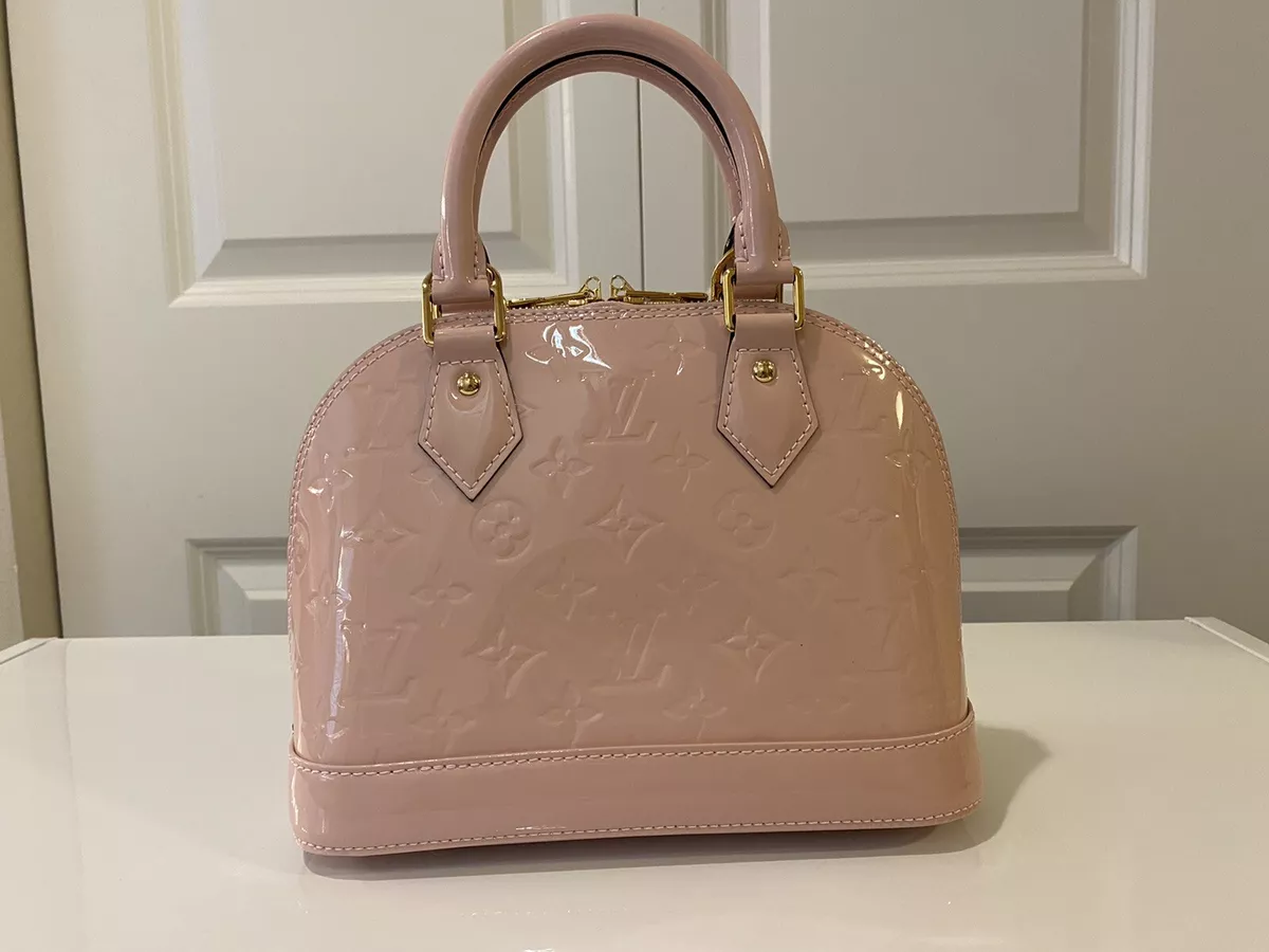 Louis Vuitton Alma BB Monogram In Rose Ballerine Limited Edition