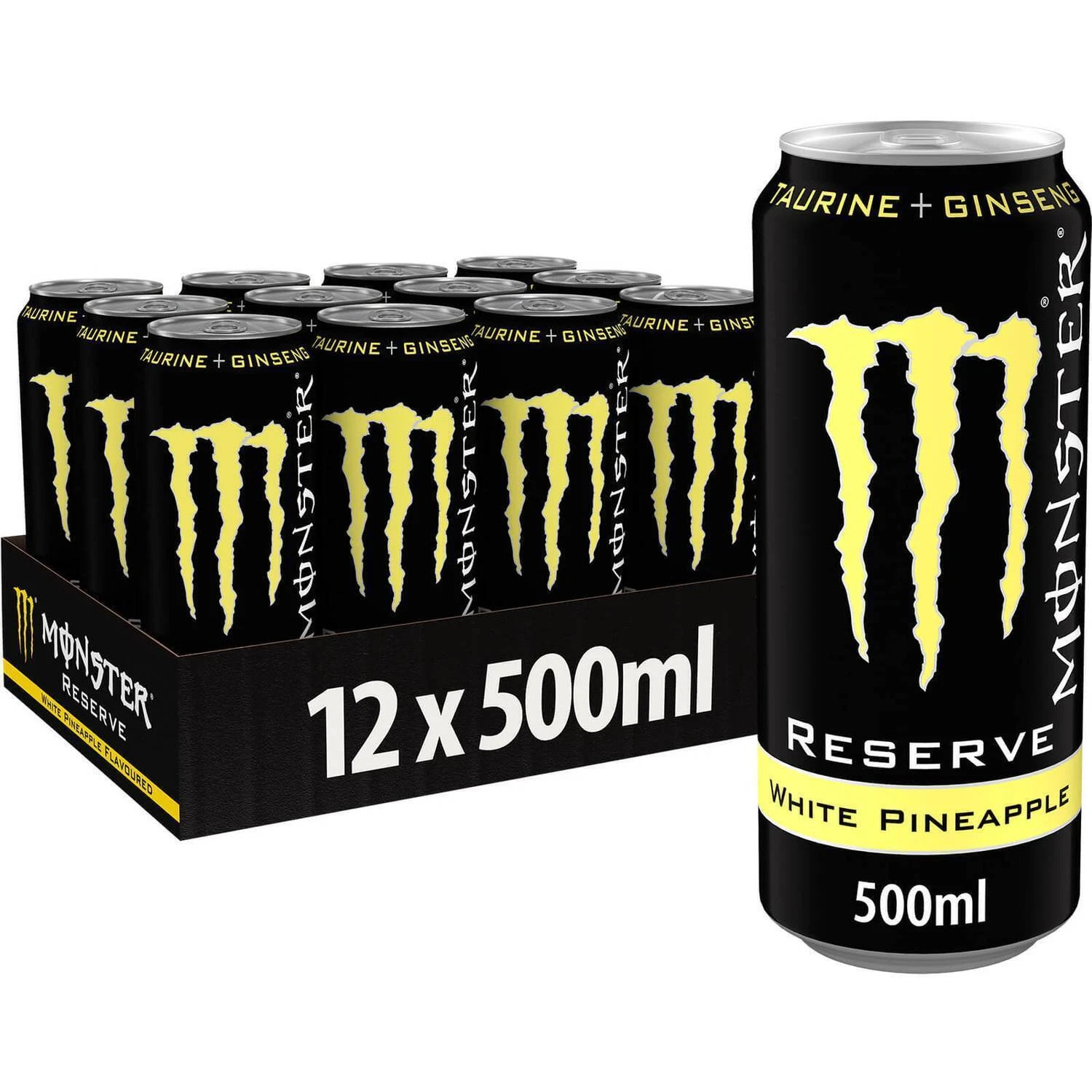 Monster Reserve White Pineapple | 12x50cl
