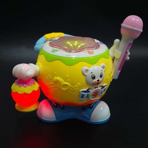 Ocean Wave Sound Sensory Calming Bead Drum Toy for Baby Toddler Gift LC