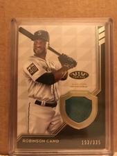 2018 Topps Tier One Robinson Cano Patch /335