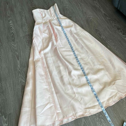 Alfred Sung Dress Size 2 Twill Sweetheart Neck Blush D755S - Picture 11 of 16