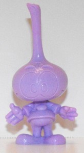 Purple-All-Star-One-Color-Plastic-Figurine-Miniature-Figure-Snorks-Cartoon