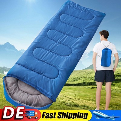 Waterproof Sleeping Bag with Compression Sack Outdoor Camping Sleeping Must Have