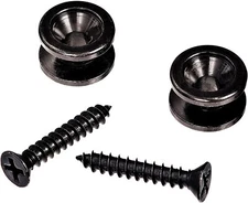 Solid Brass End Pins for Guitar or Bass Straps Black PWEP102 D'Addario 