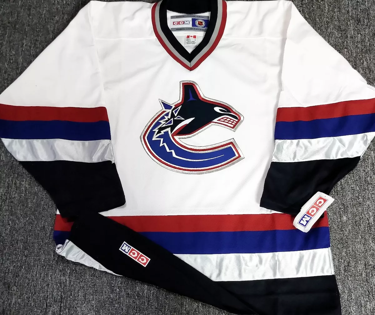 Blank Vintage Vancouver Canucks Hockey Jerseys