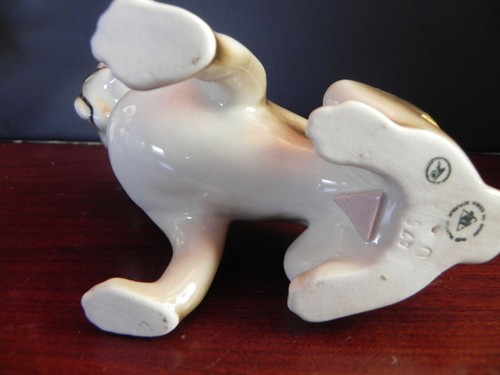 Royal Dux Bohemia French Bull Dog Czech Republic 5.5" x 5" - Picture 3 of 4