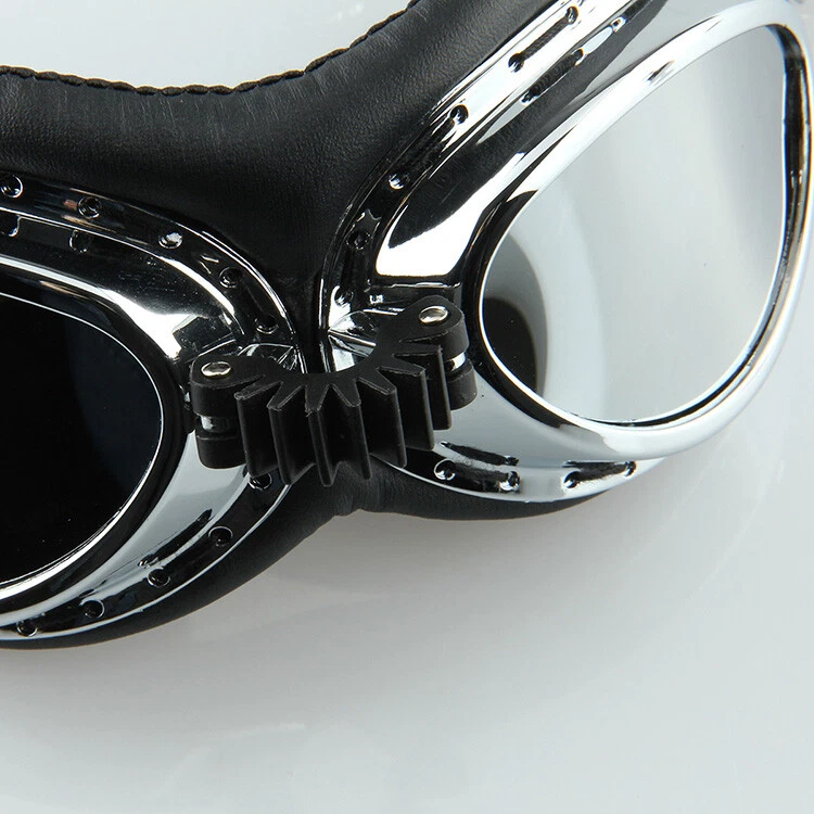 Motorcycle Ski Goggles Snowmobile Anti-UV Glasses Eyewear Scooter Outdoor Sports Foto 4 de 4