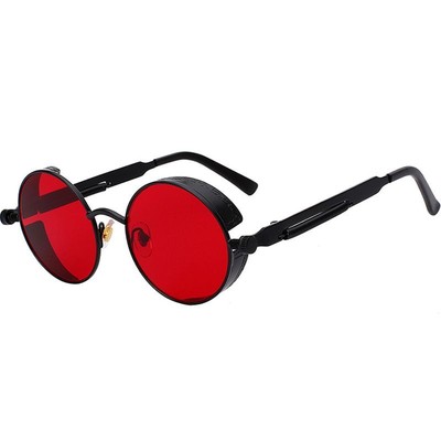 Sunglasses Men Round Glasses Vintage Sun Glasses High Quality Oculos de sol
