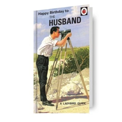 DANILO PROMOTIONS LTD Husband Birthday Card A Ladybird Books Birthday Card For Him Includes Envelope