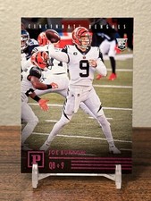 Joe Burrow 2020 Panini Chronicles Panini Pink Foil Rookie Card #PA-1 Bengals