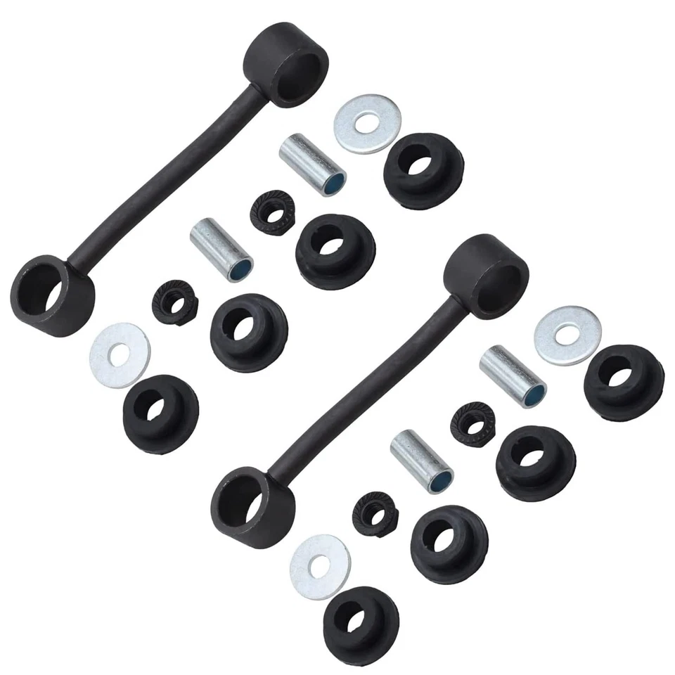 Front Lower Control Arms Outer Tierod Sway Bar Link for Jeep Liberty Dodge Nitro - Image 4 of 4