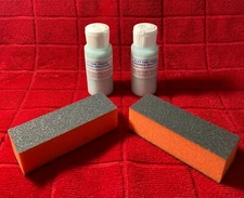 AURORA MODEL MOTORING - HO SLOT CAR TRACK CLEANING SYSTEM  - SUPER DOUBLE DEAL