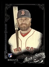 2015 Topps Allen & Ginter X 10th Anniversary Issue #300 Bryce Brentz Red Sox