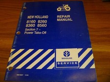 New Holland 8160 8260 8360 8560 Tractor Power Take Off Repair Manual 40616007