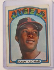 1972 Topps #253 Sandy Alomar Sr. - California Angels -