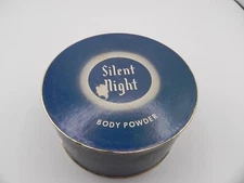 Vintage Silent Night by Countess Maritza Scented Dusting Powder 5 oz w/ Puff