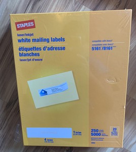 rollo printer staples