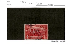 United States Postage Stamp, #Q4 Used, 1913 Parcel Post (AC)