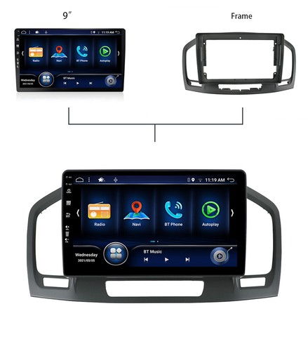 DAB+ Android 14 Für Opel Insignia 2008-2014 Autoradio Navi Car Play GPS SWC 64GB - Bild 14 von 16