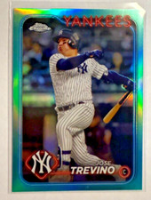 2024 Topps Chrome Update AQUA REFRACTOR/199 Jose Trevino Yankees #USC99
